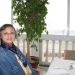 IMG_5970a Enjoying lunch at a seaside hotel restaurant at La Linea Concepcion, the Spain border town to Gibraltar