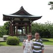 IMG_2789 We're at peace in front of the Peace Bell