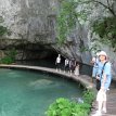 IMG_7951 She's ready to jump in to cool off... Plitvice Lakes National Park