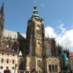 IMG_8683 Bell Tower St. Vitus Cathedral Prague In front of St. Vitus Cathedral Prague