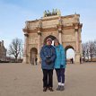 Picture 16 Arc de Triomphe du Carrousel, a smaller arch stands west of the Louvre.