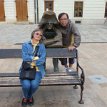 P1000984 city curiosity statue Napoleon's Soldier - Bratislava Skovakia City curiosity statue, Napoleon's Soldier, Bratislava