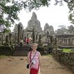 P013 The official state temple of the Mahayana Buddhist King Jayavarman VII, Bayon Temple