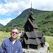 P039 Borgund Stave Church... probably looks scary at night.