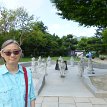 P010 ... at the museum courtyard, statues of a set of imaginary guardian figures standing in a circle - head of each of the twelve animals of the Chinese Zodiac on...