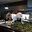 P015-019 - P1120961 I got a snapshot of owner-chef diligently prepping the food - Chef Grant Achatz is one of the most awarded and recognized chefs in the world; known for his...