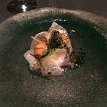 P015 - IMG_2208 Marine Soil (sea urchin, jicama, razor clam) - Central Restaurant, Lima Peru - # 5 on the 2017 World's Best 50 List, down one spot from number 4 in 2016...