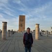 003 - P1150574 Hassan Tower or Tour Hassan, the minaret of an incomplete mosque in Rabat...