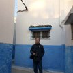 020 - P1150612 ... picturesque blue-white houses at the winding streets of Oudayas Kasbah, Rabat...