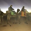 008 - IMG_4414 12/29/2018 7:29am Merzouga village Sahara Desert - starting our camel ride after the approx hour long Land Rover driving tour in the dark from Erfoud hotel to...