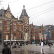 Picture 01 Amsterdam Centraal Station, impressive Neo-Renaissance building, opened to public in 1889.