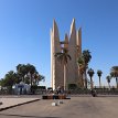 016 - IMG_2556 This large monument is located near the Aswan High Dam and honors Russian-Egyptian friendship. The USSR was instrumental in the dam's construction during the...