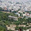 P013 Temple of Hephaestus, viewed from the Acropolis... also known as the Hephaisteion or earlier as the Theseion, built between 449-415 BC.