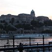 P003 Budapest consisting of two parts, Buda and Pest situated on opposite sides of Danube and connected by a series of bridges... (Buda Castle viewed from Pest side...