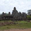 P004 The Bayon stands at the center of Jayavarman's capital, Angkor Thom.