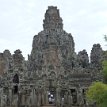 P005 The Bayon was the centrepiece of Jayavarman VII's massive program of monumental construction and public works, which was also responsible for the walls and...