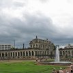 P017 The Zwinger includes 6 pavilions connected by large galleries, now a museum complex.