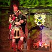 P007 ... formal or informal Burns Suppers typically include haggis, Scotch whisky, and the recitation of Burns' poetry following a standard format - a piper...