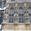 P003 The sculptures on the wall of the Town Hall, Ghent.