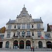 P006d2 Royal Dutch Theater at Sint-Baafsplein Square between St. Bavo's Cathedral and the Belfry Tower. Built between 1897 and 1899, the theatre was completely...