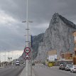 IMG_5971-view of the Rock from La Linea Concepcion - Spanish side across Gibraltar View of the Rock from La Linea Concepcion - Spanish side across Gibraltar