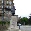 P024-027 Statue of James Lumsden erected in 1862 at Cathedral Square, the area in front of Glasgow Cathedral... James Lumsden (1778–1856), a local benefactor, was Lord...