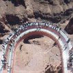 1 BIRD'S EYE VIEW Skywalk - bird's eye view (stock photo)