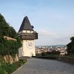 P006 Uhrturm (Clock Tower) on Schloßberg, dating from the 13th century is the city’s landmark, symbol of Graz since 1712