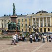 P020 - IMG_1424 ... the Hallituskatu (north) side was not closed off until several decades later with a courtyard annex added in 1860 to house the Senate printing press, the...