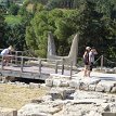 P002a1a ... built on the Kephala Hill, with easy access to the Aegean Sea and the Cretan interior; Palace of Knossos was the seat of the wise king Minos and was...