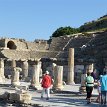 P012 The Odeion, a small semi-circular theater constructed around 150 AD by the order of Publius Vedius Antonius and his wife Flavia paiana, two wealthy citizens in...