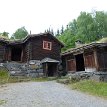 P025 ... Øygarden, one of the farms in the village with nineteen farm buildings from Skjåk mostly around the inner and outer courtyards, with a few outside,...