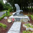 P001 Entrance to the Mardasson Memorial, located near Bastogne, a municipality in the Belgian province of Luxembourg.