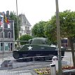 P009 One of the tanks from the US Armored Division as a monument in Bastogne.