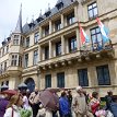 P021 The Grand Ducal Palace is a palace in Luxembourg City, in southern Luxembourg. It is the official residence of the Grand Duke of Luxembourg, and where he...