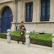 P023 Guard in front of the Grand Ducal Palace, Luxembourg.