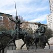 IMG_6552 Bronze sculptures of Don Quixote and Sancho Panza