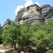 P0010a1a The Holy Monastery of St. Nicholas Anapausas, the first monastery-photo stop of our Meteora touring... it was believed that the first hermits reached the rock...