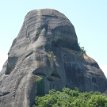 P004a1 ... in a region of almost inaccessible sandstone peaks, monks settled on these 'columns of the sky' from the 11th century onwards; hermits and ascetics arrived...