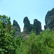 P019 ... the Meteora cliffs... rock formation... Stone Forest...