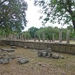 P007 The Palaestra, built in the 3rd century BC as part of the gymnasium complex, surrounded by a Doric colonnade of 72 columns and laid with fine sand on which the...