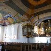 P015 ... Oslo Domkirke, the large ceiling murals painted between 1936 and 1950...