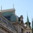 P005-013 Golden roof decorations - the Municipal House (Obecni dum).