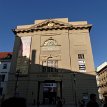 P025 Divadlo Hybernia (Hybernia Theatre), repertory theater building on the site of a former 17th century Irish Franciscan monastery, located across the street to...