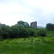 P021-049 ... on the outskirts of Glenbeigh village, ruin of Wynn's Castle, the Winns (Barons Headley) mansion began construction in 1867 on what was known as Headley...