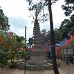 P011 ... this 50 ft tall 10-storeys octagonal stupa rebuilt in 2009, from the original 7-levels stupa constructed in 1930 housing the sarira or relic of the Buddha...