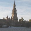 IMG_5890 Plaza de Espana has 2 towers, one on each side of the enclosed area.