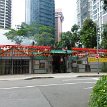 P012 - P1140392 ... Seng Wong Beo Temple or Temple of the City God, a landmark in Tanjong Pagar, an ancient structure dwarfed by the huge and tall concrete skyscrapers |...