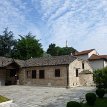 007 - P1170532 The church was built in the mid-16th century and is three-nave, with the middle vessel arched and flat pages covered with gains in domes. In the west is the...