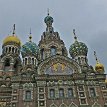 P013 ... details of the richly decorated facade and onion domes...